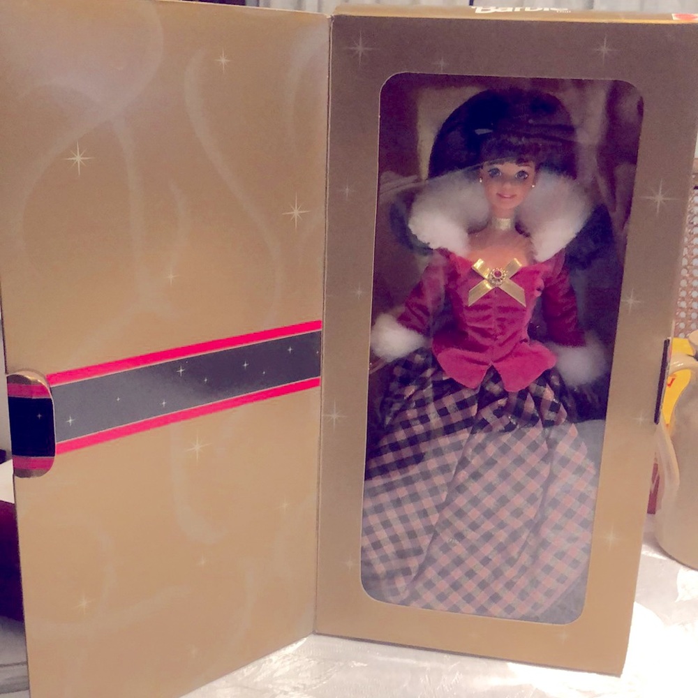 Winter Rhapsody Barbie (brunette). NIB